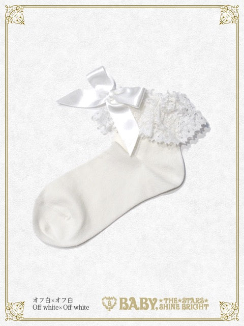 Torchon Lace Ankle Socks