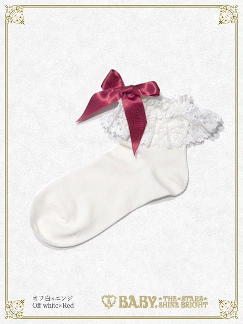Torchon Lace Ankle Socks
