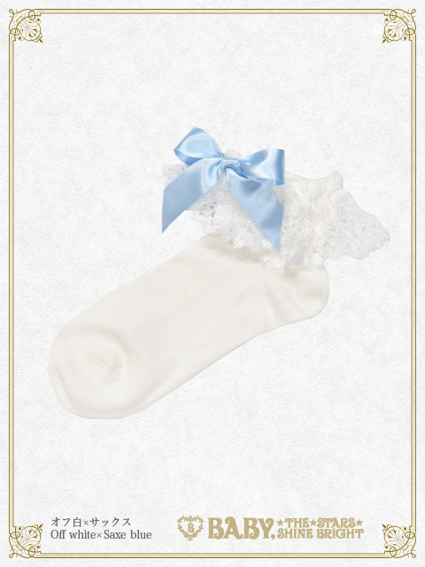 Torchon Lace Ankle Socks