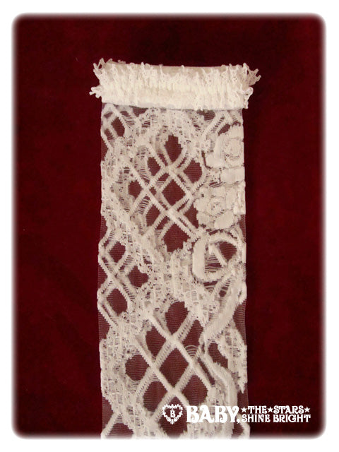 レーシィレースアップソックス