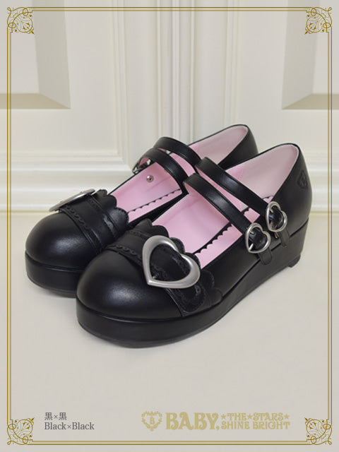 Heart Buckle Shoes