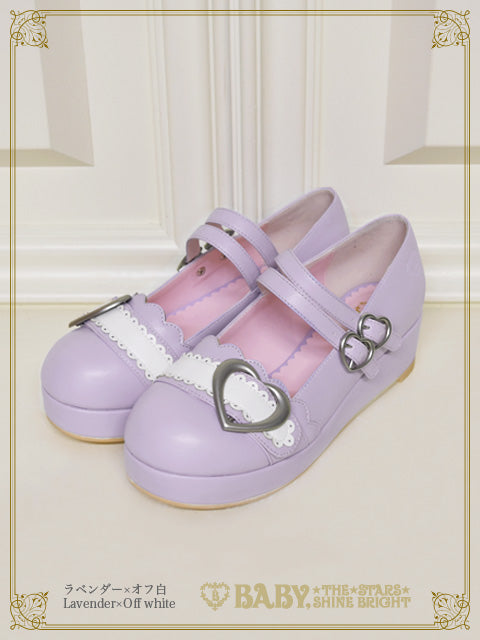 Heart Buckle Shoes