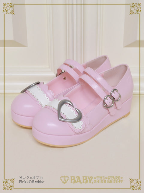 Heart Buckle Shoes