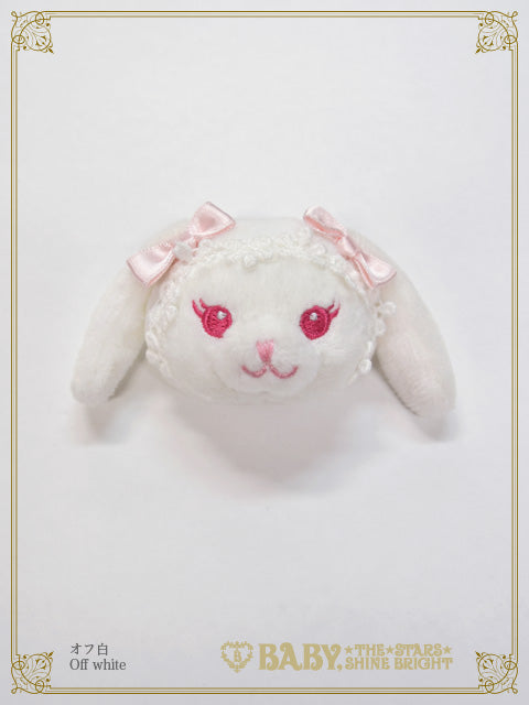 うさくみゃちゃんクリップブローチ