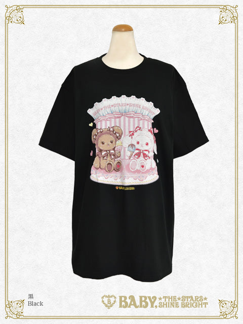 くみゃちゃんのSweet Ice Cream柄 Big Tシャツ