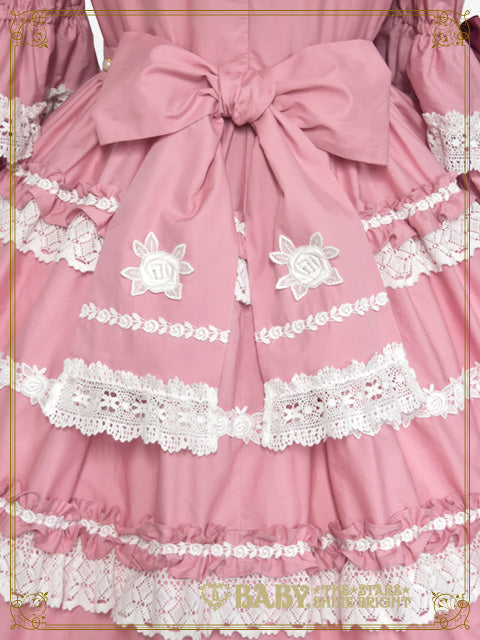 Elegant Rococo One-Piece Dress