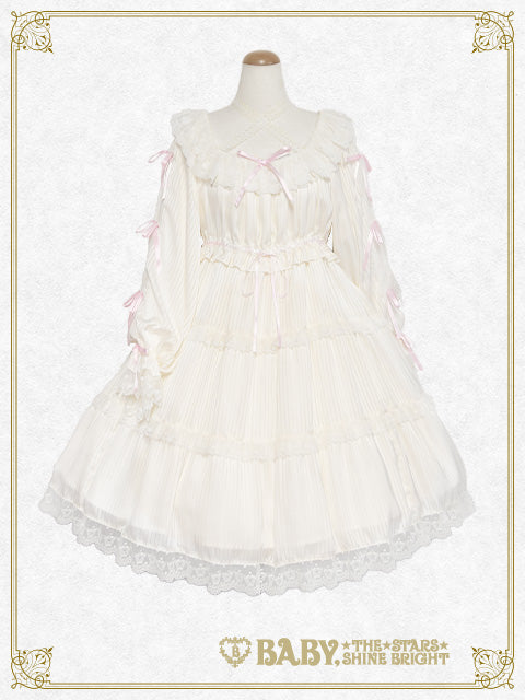 【予約】小さな子猫のLunaria♡ストライプワンピース