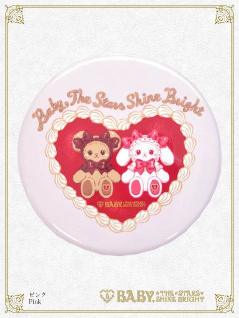Kumya's Sweet Baby Love Heart Big Pinback button