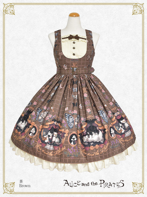 Dual face~phantom and truth~ jumper skirtⅠ