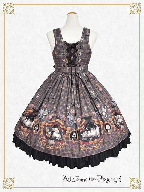 Dual face~phantom and truth~ jumper skirtⅠ