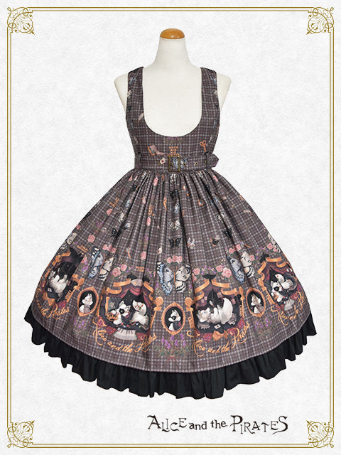 Dual face~phantom and truth~ jumper skirtⅠ