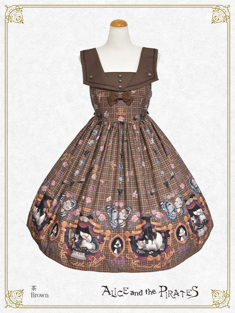Dual face~phantom and truth~ jumper skirtⅡ