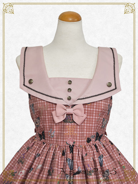 Dual face~phantom and truth~ jumper skirtⅡ