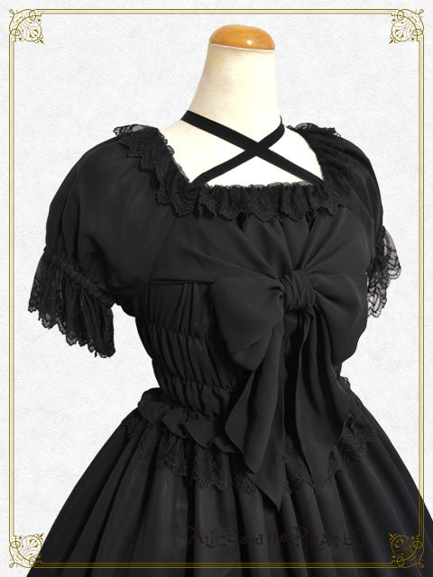 スリーピングシフォンワンピース