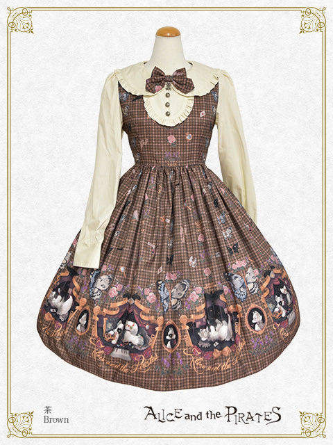 Dual face~phantom and truth~one piece dress