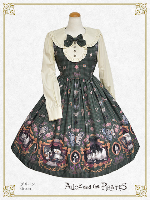 Dual face~phantom and truth~one piece dress