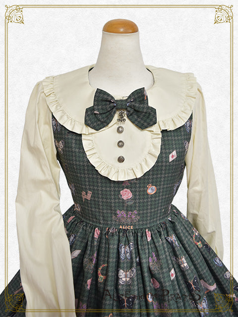 Dual face~phantom and truth~one piece dress