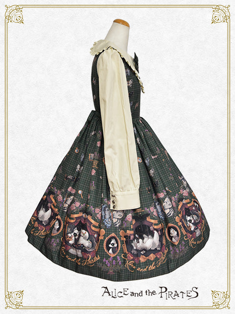 Dual face~phantom and truth~one piece dress