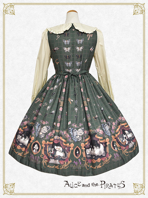 Dual face~phantom and truth~one piece dress