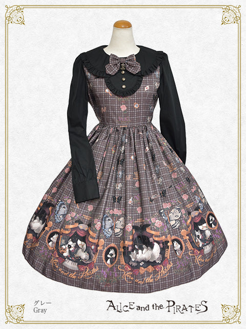 Dual face~phantom and truth~one piece dress