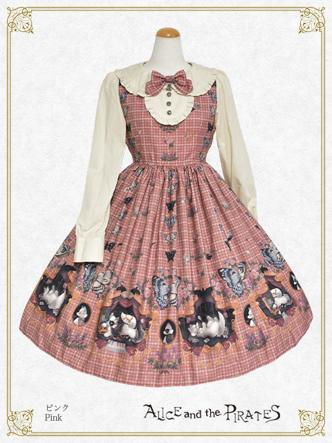 Dual face~phantom and truth~one piece dress
