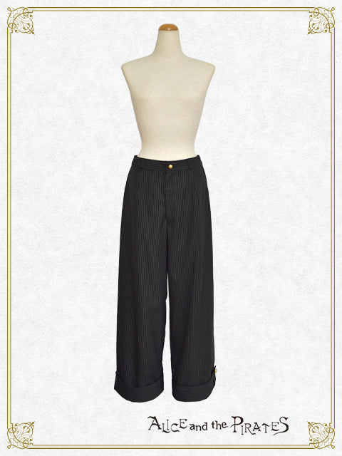 Brilliant Notice from Phantom thief long pants with striped suspenders