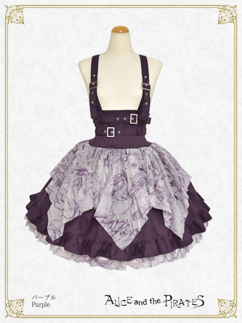 Spooky Shadow corset skirt