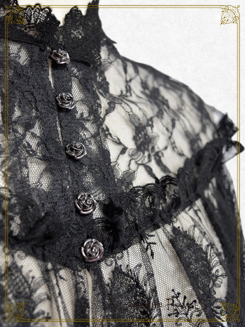 Violina lace mini cape
