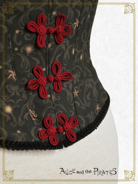 Marionette Chris柄ショートコルセット