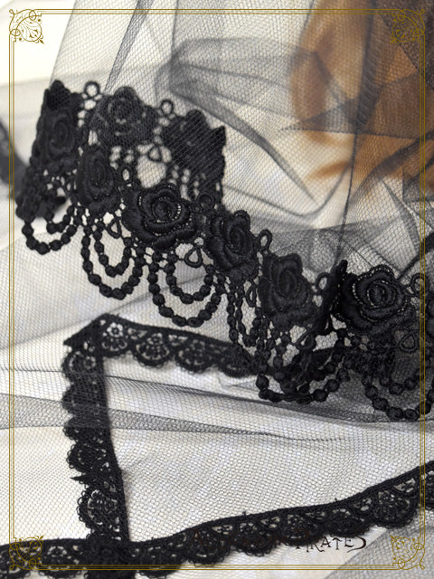 Velveteen Ribbon Veil