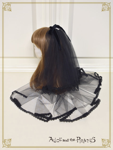 Velveteen Ribbon Veil