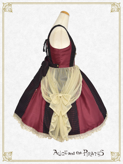 Illusion or reality, “Piste d’un cirque” in memory “Un” jumper skirt