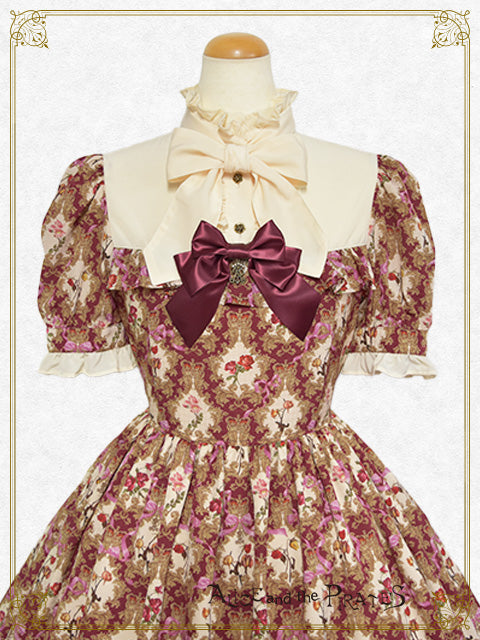 Reminiscence of Ornament Rose one piece dress