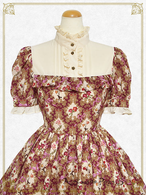 Reminiscence of Ornament Rose one piece dress