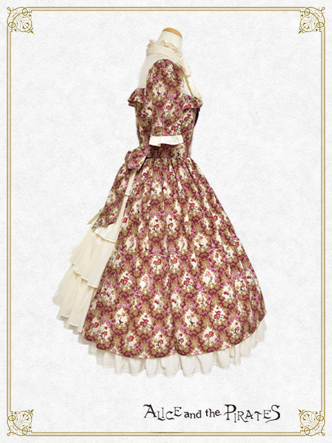 Reminiscence of Ornament Rose one piece dress