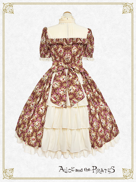 Reminiscence of Ornament Rose one piece dress