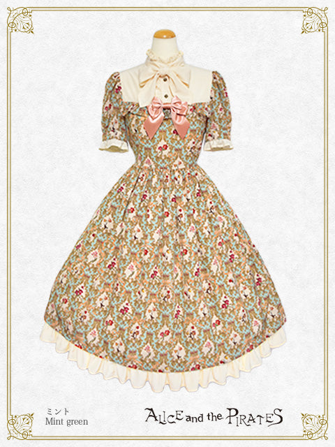 Reminiscence of Ornament Rose one piece dress