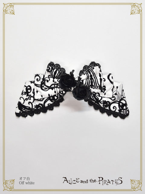 Chandelier-flocky Corsage Ribbon