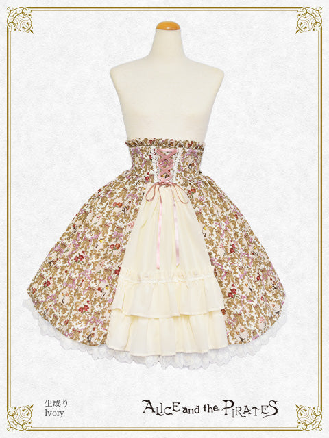 Reminiscence of Ornament Rose corset skirt