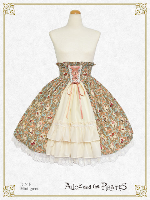 Reminiscence of Ornament Rose corset skirt