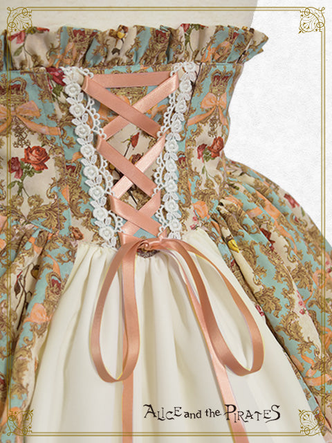 Reminiscence of Ornament Rose corset skirt