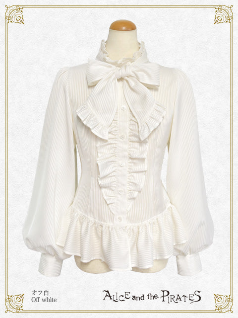 Wolf Knight and Legendary Sword Volume Sleeve Blouse