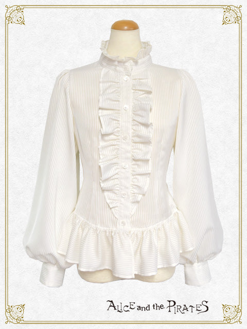 Wolf Knight and Legendary Sword Volume Sleeve Blouse
