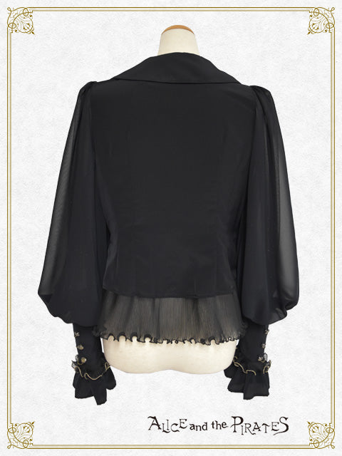 海神ポセイドンフリルブラウス