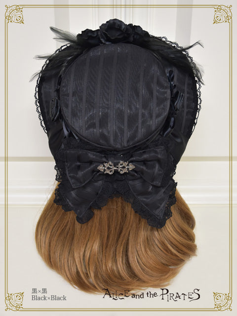 Lady of Rose Canotier Hat