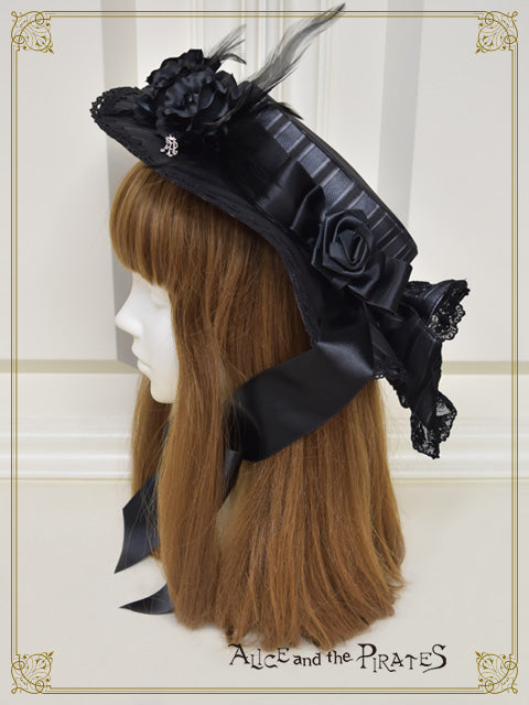 Lady of Rose Canotier Hat