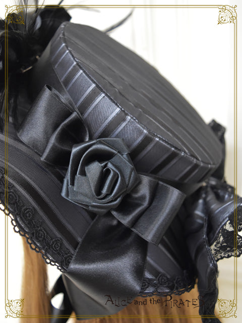 Lady of Rose Canotier Hat