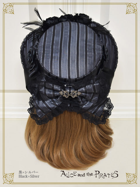 Lady of Rose Canotier Hat