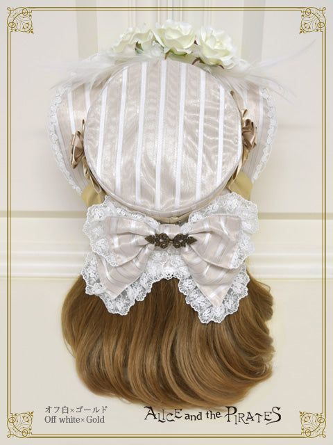 Lady of Rose Canotier Hat
