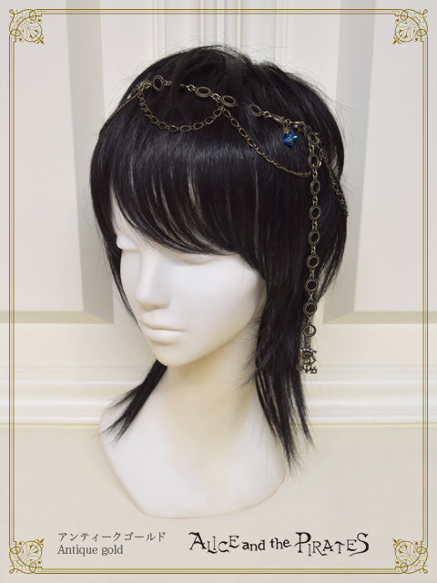 海神ポセイドンチェーンヘア飾り